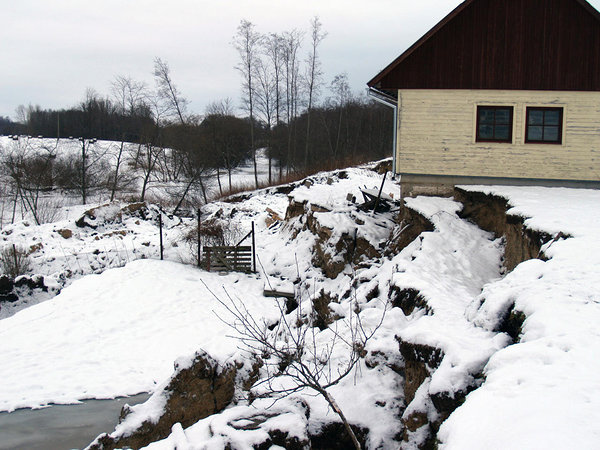Maalihe Nurme külas Sauga jõe ääres 2005. aastal. Foto: IPT Projektijuhtimine OÜ