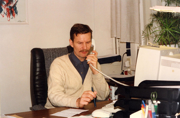 Volli Kalm Bioloogia-Geograafiateaduskonna dekaan 1998