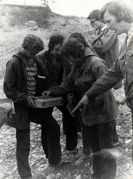 Volli Kalm ja üliõpilased 1976