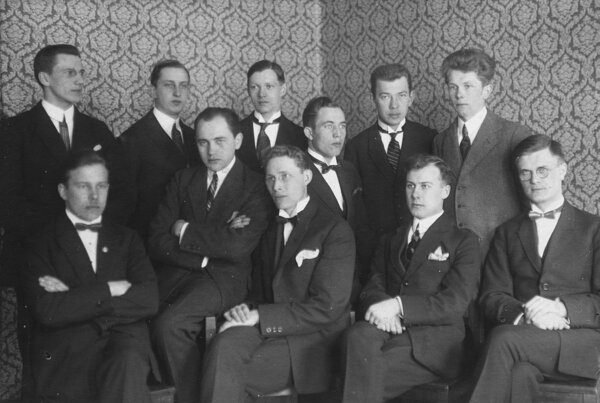 Üliõpilaste selts Raimla noorliikmed 1924. a. I semestril