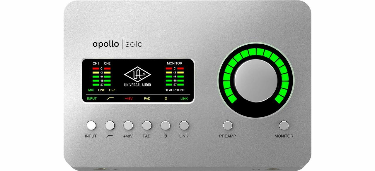 Universal Audio Apollo Solo Heritage Edition helikaart