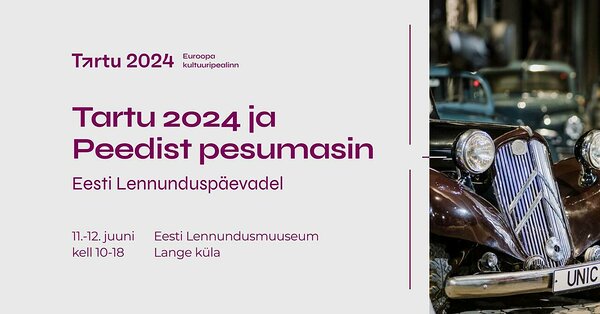 Tartu 2024 and ‘Washing Machine Made of Beetroot’ comes to Estonian