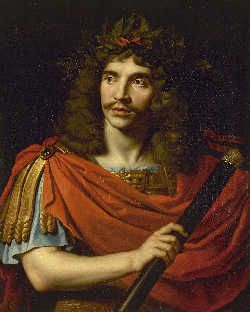 Molière. Nicolas Mignard, 1658. Allikas: Wikimedia Commons.
