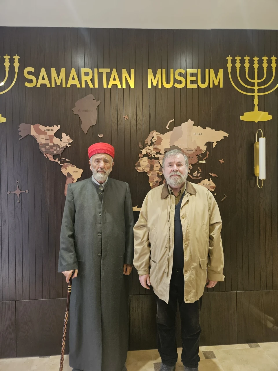 Samaarialaste muuseumis. Allikas: Erakogu.