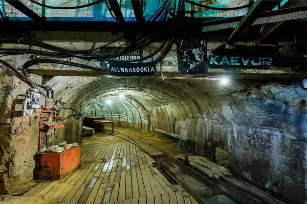 Fotol: Kohtla kaevandus. Allikas: Eesti Kaevandusmuuseum