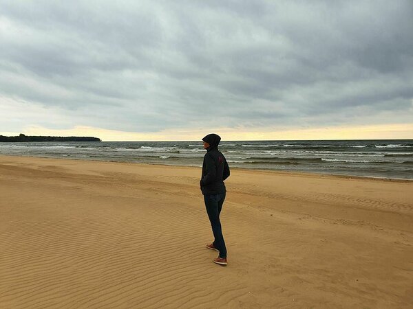 Jalutuskäik Läti rannas