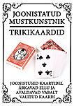 Joonistatud mustkunstnik trikikaardid tootesilt 