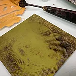 Trükiplaat enne trükkimist...