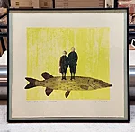 Havi käsul, segatehnika, 41x38cm, 250€