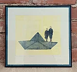 Tagasitulek, segatehnika, 41x38cm, 225€