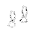 Heart charm silver myamoon