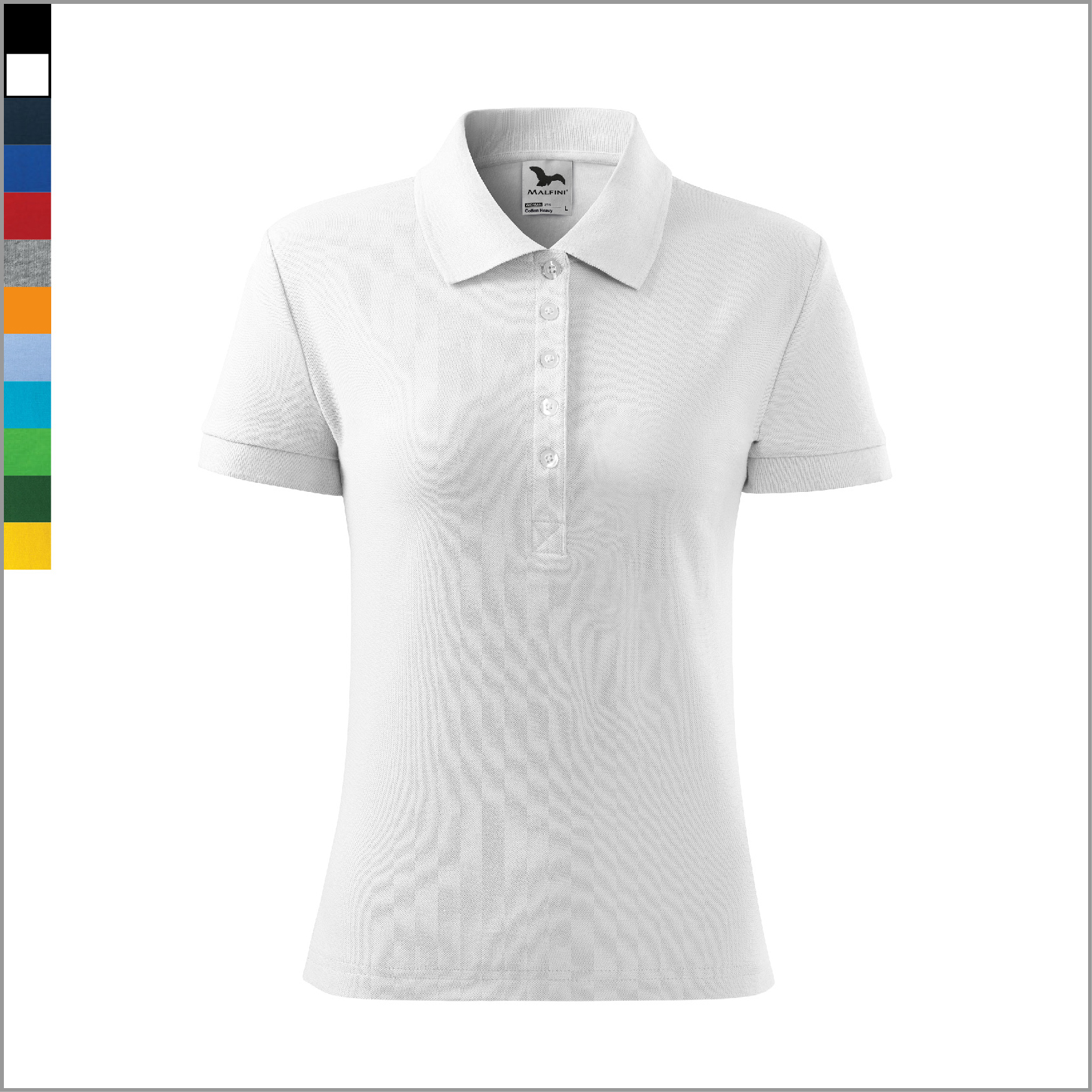 COTTON HEAVY W puuvillane polo naistele