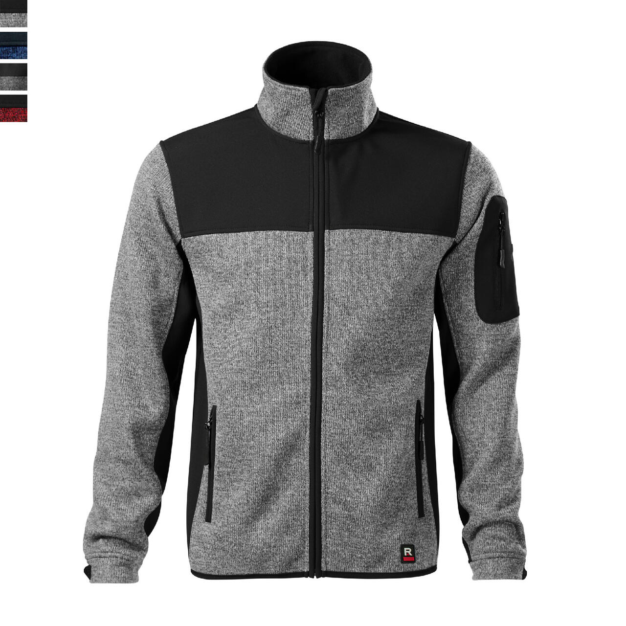 CASUAL kootud softshell-jakk meestele