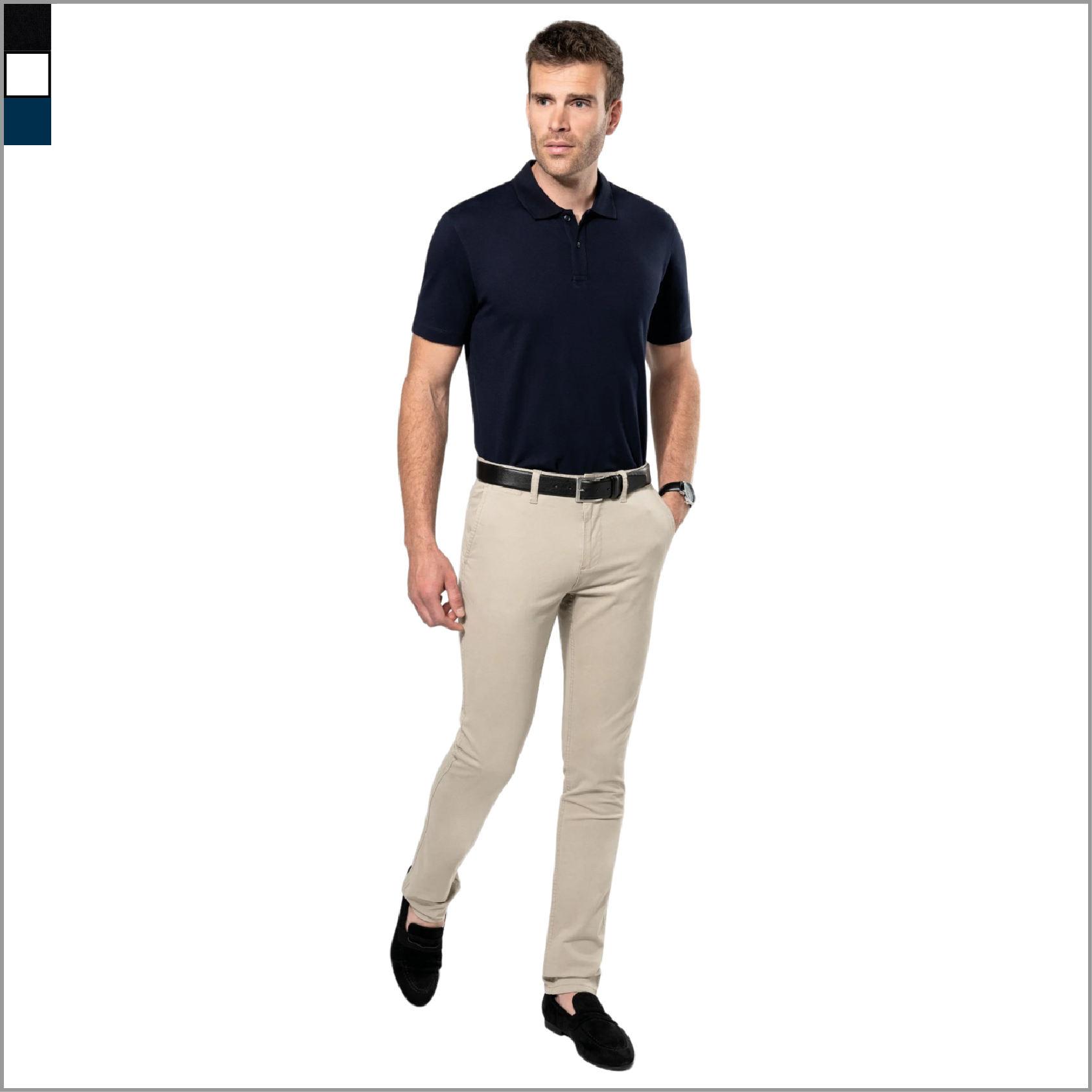 PK200 Supima® puuvillast polo meestele