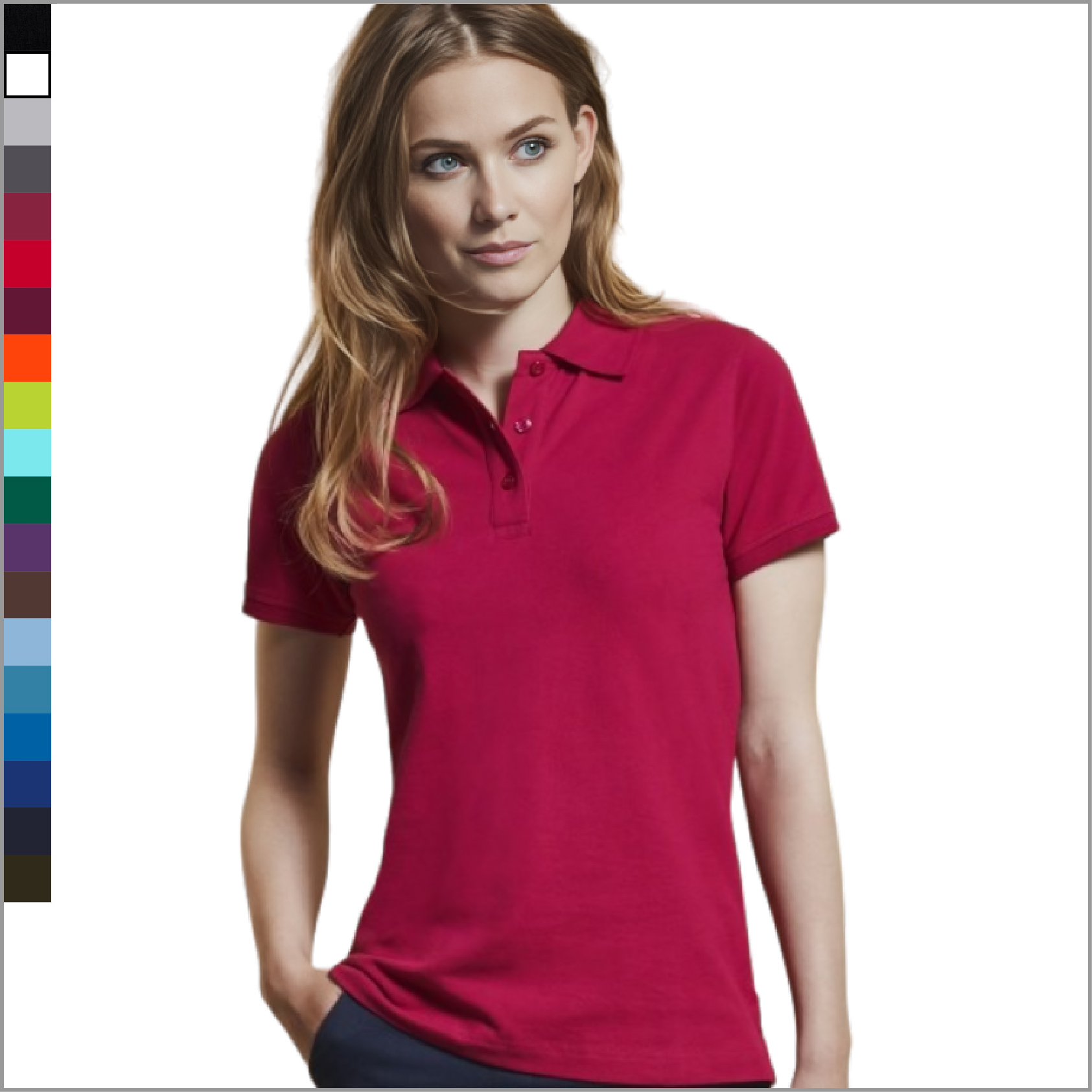 ID0527 kvaliteetne naiste polosärk