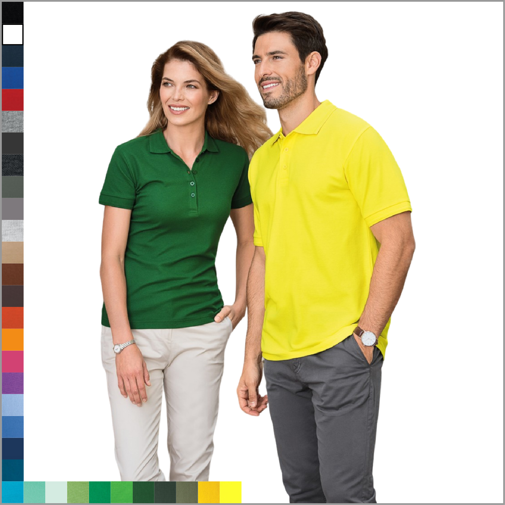 PIQUE meeste puuvill-polüester polo