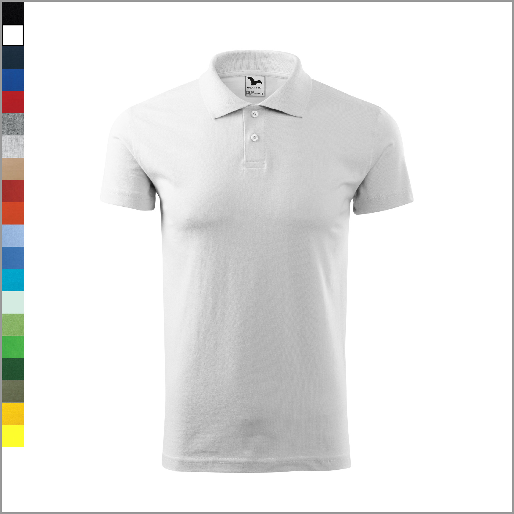 SINGLE J puuvillane polo meestele