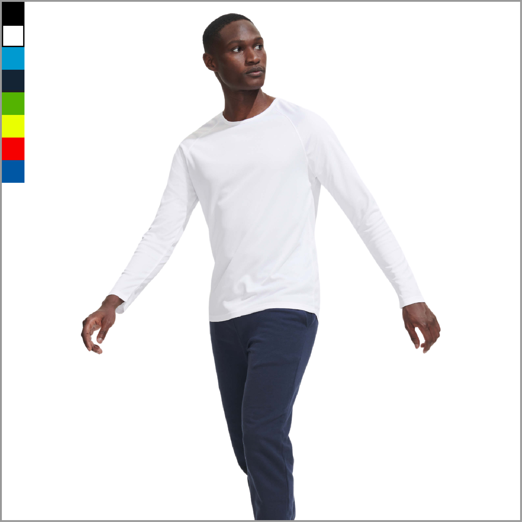 SPORTY LSL pikkade varrukatega meeste spordisärk