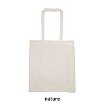 KEYWEST laia põhjaga praktiline tote bag: naturaalne