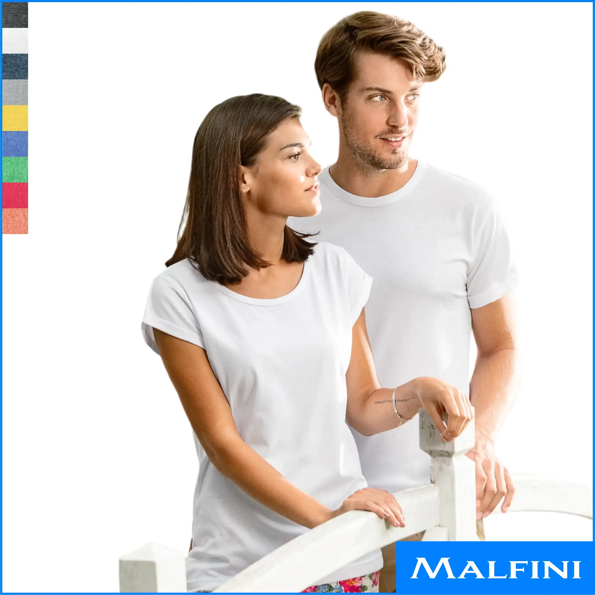 FUSION naiste polüester-puuvill t-särk