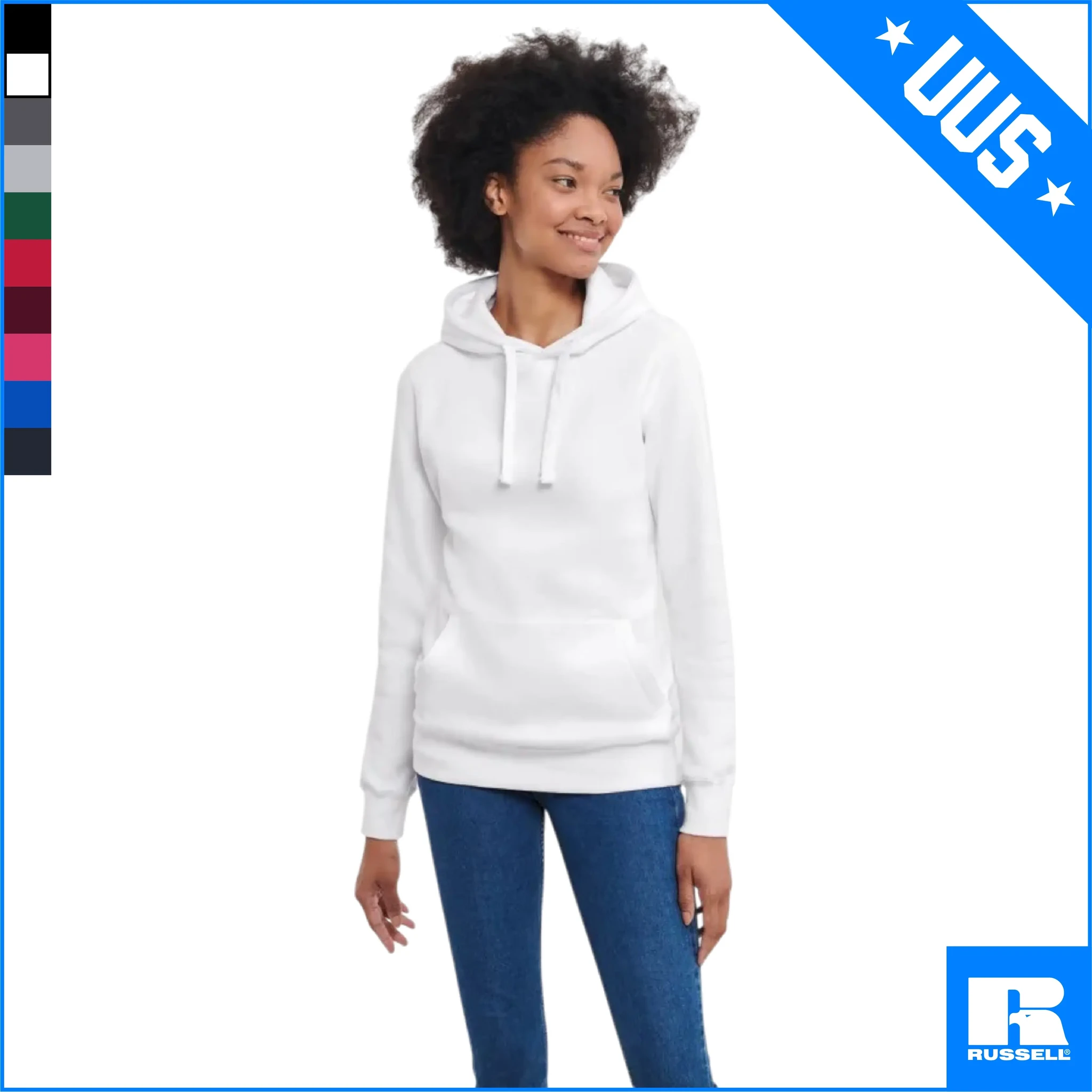 265F AUTHENIC klassikaline kapuutsiga naiste pusa