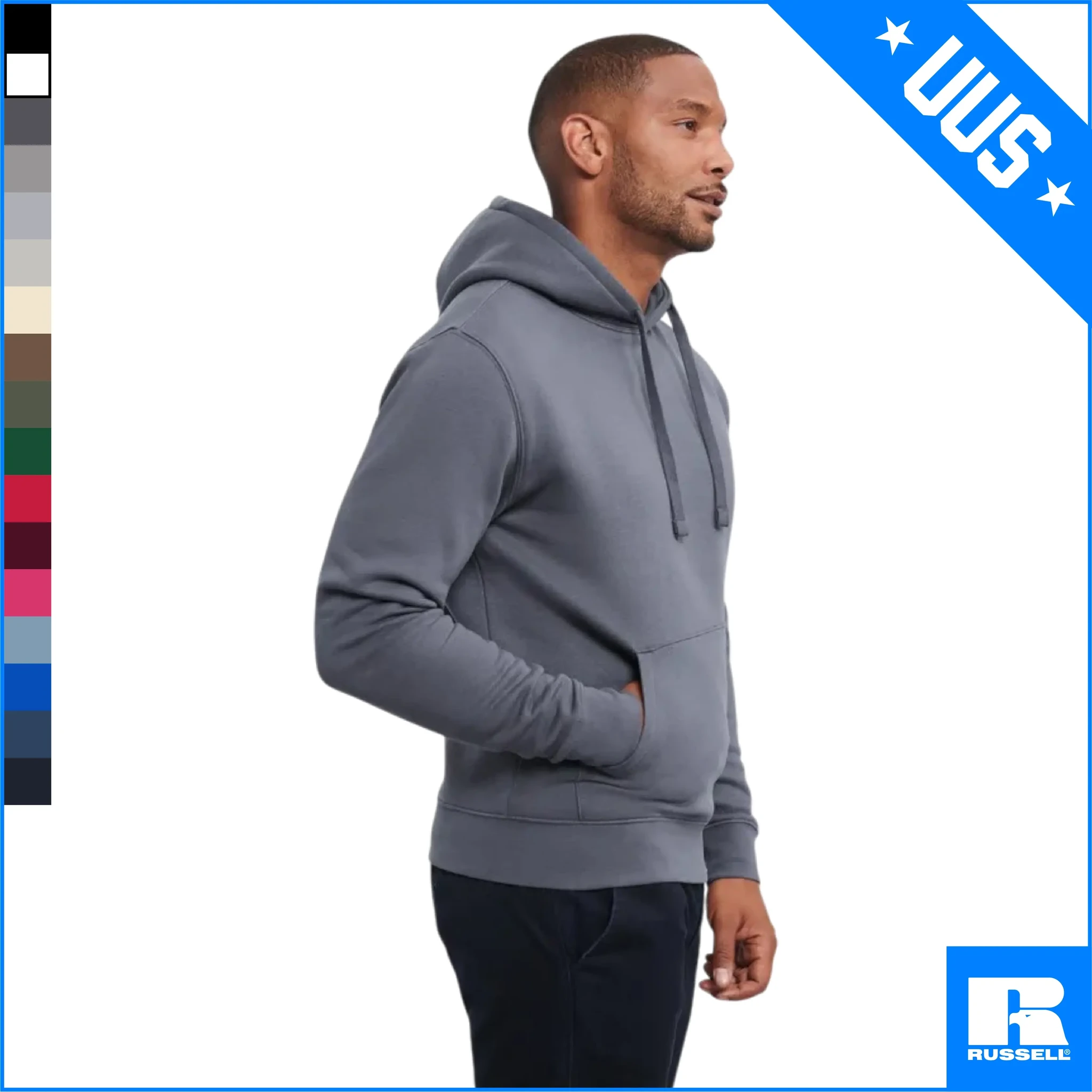 265M AUTHENIC klassikaline kapuutsiga pusa