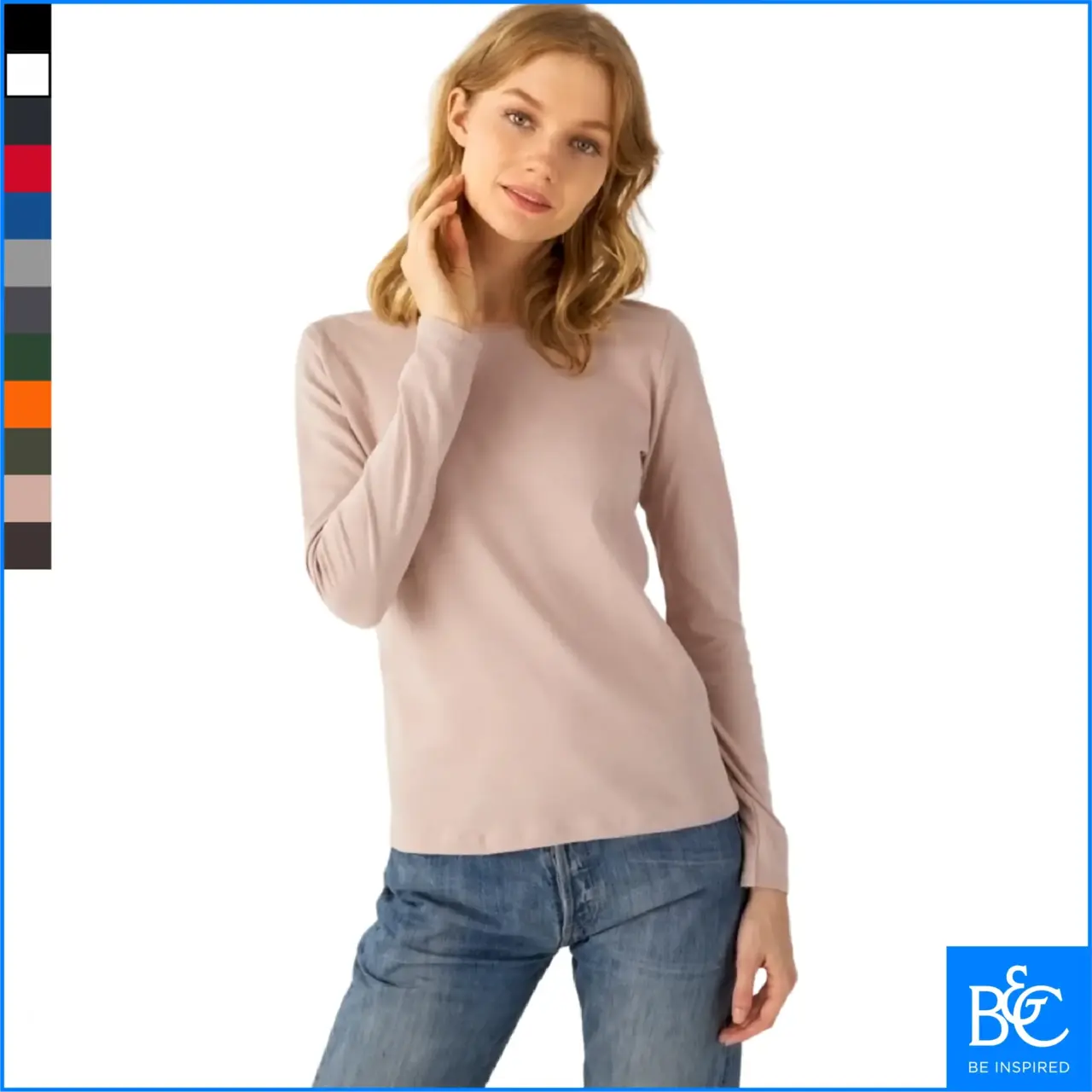 E150 W LS pikkade varrukatega naiste särk