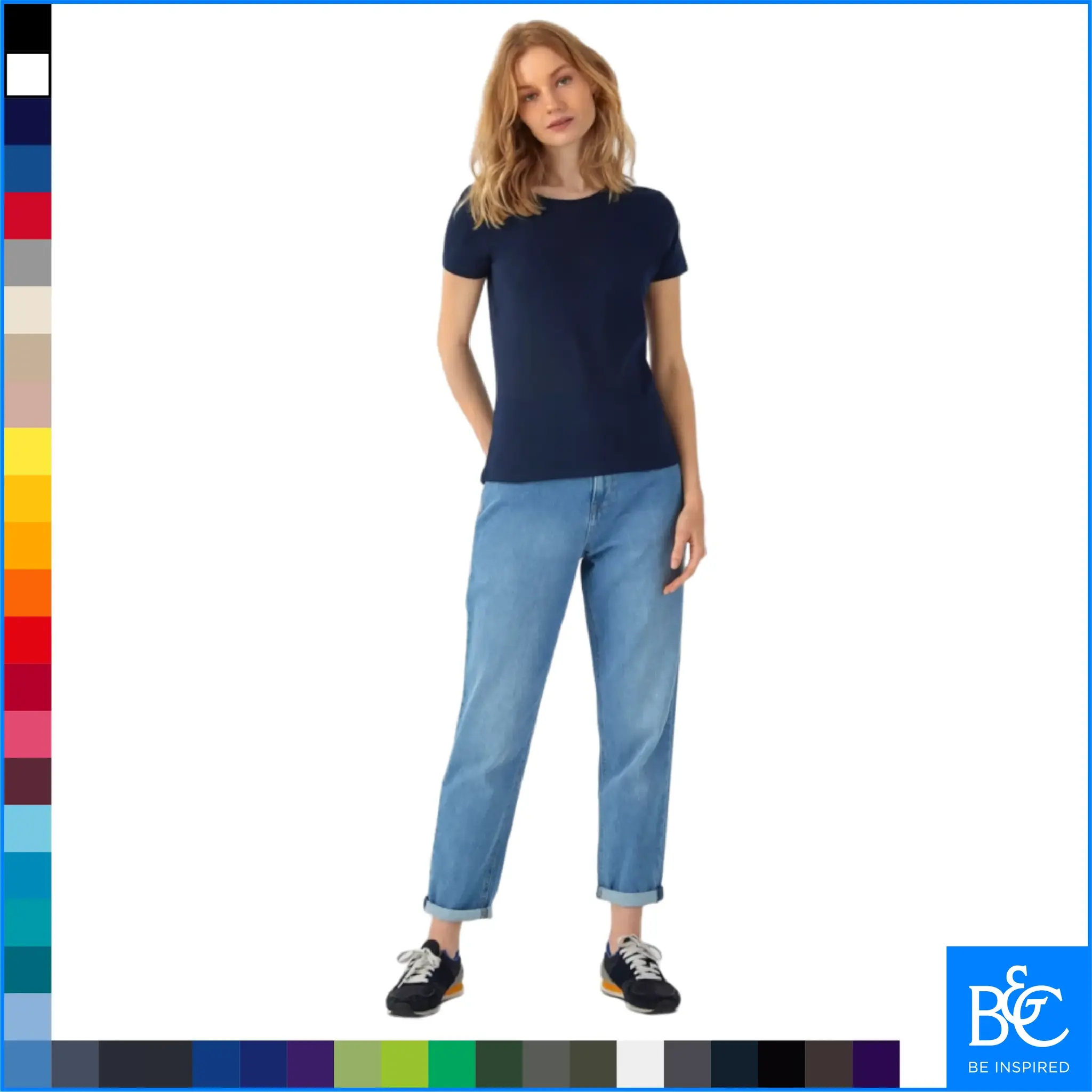 E150 W klassikaline t-särk naistele