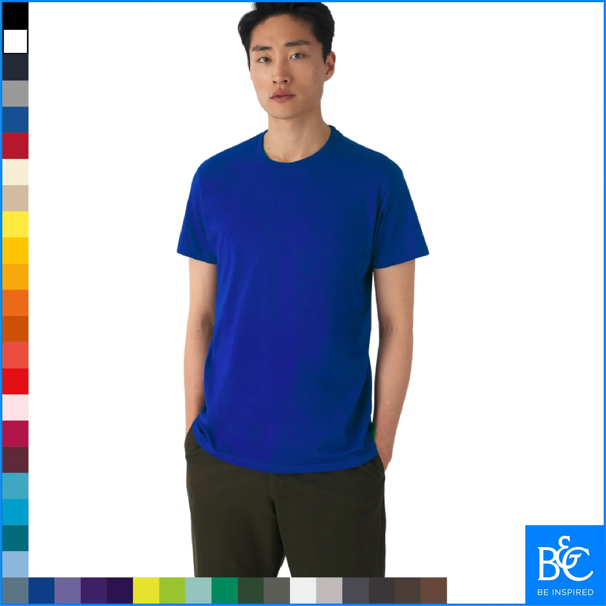 E190 klassikalise lõikega t-särk