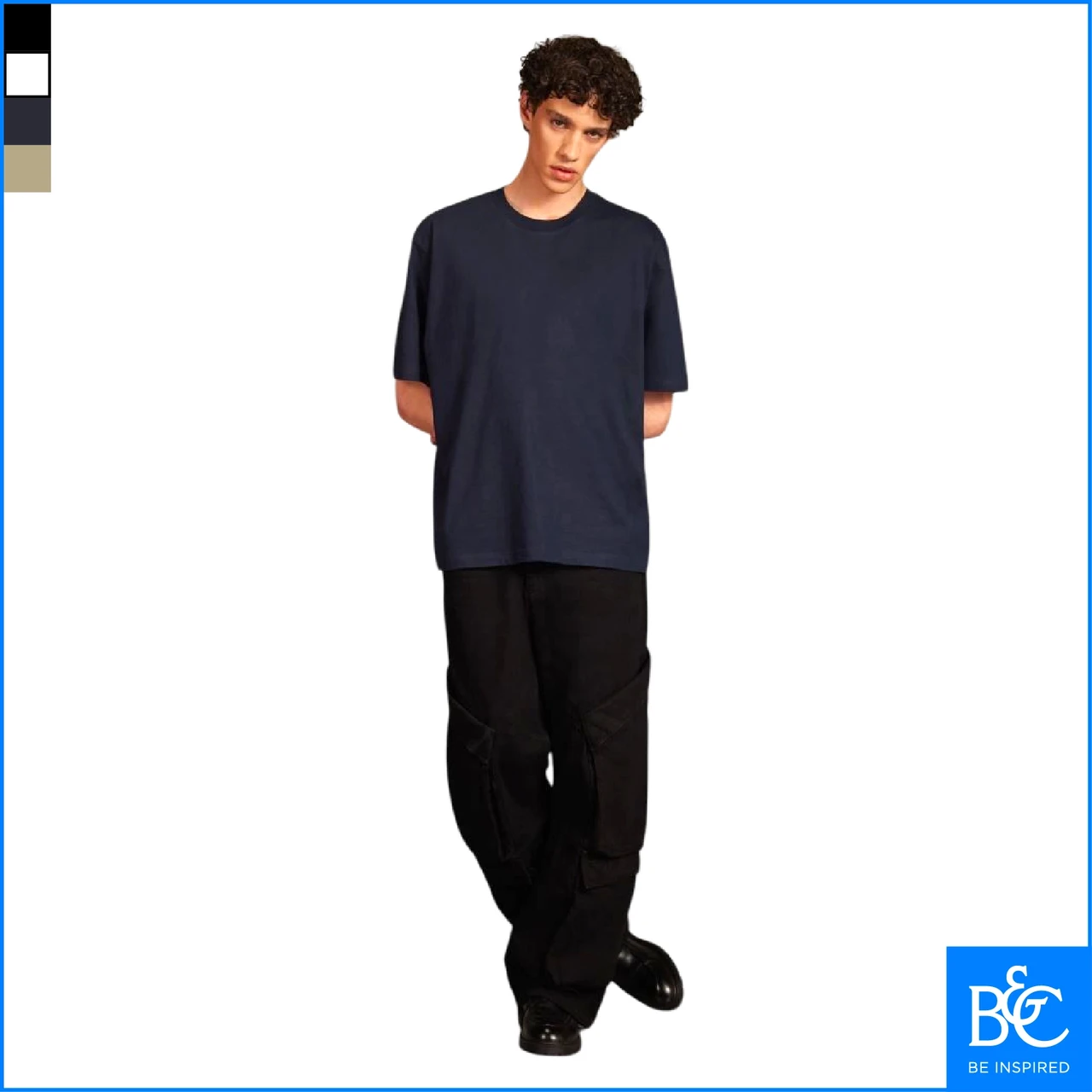 E220 OVERSIZED oversized unisex t-särk
