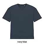NS332 orgaanilisest puuvillast oversized unisex särk: tumesinine