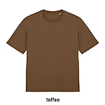 NS332 orgaanilisest puuvillast oversized unisex särk: pruun