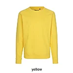 O63001 kvaliteetne 100% orgaanilisest puuvillast pusa: kollane