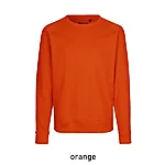O63001 kvaliteetne 100% orgaanilisest puuvillast pusa: oranž