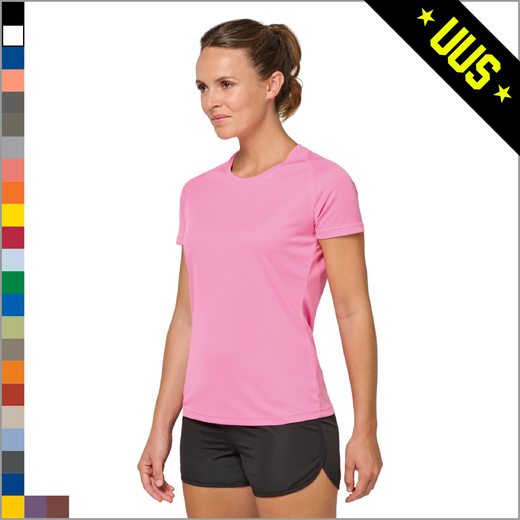 PA439 kiiresti kuivav naiste spordisärk