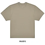 E220 OVERSIZED oversized unisex t-särk: mastic