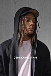 INFLUENCE ZIP HOOD oversized kapuutsi ja lukuga pusa