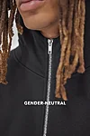 INFLUENCE ZIP HOOD oversized kapuutsi ja lukuga pusa