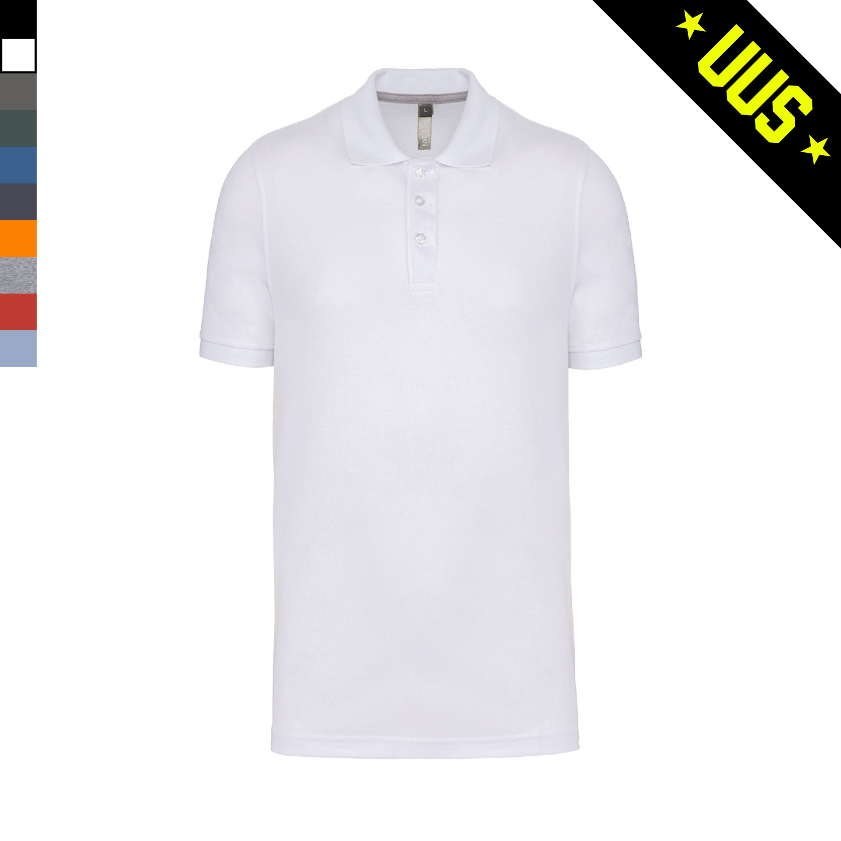WK274 antibakteriaalse ja anti-pilling töötlusega meeste polo