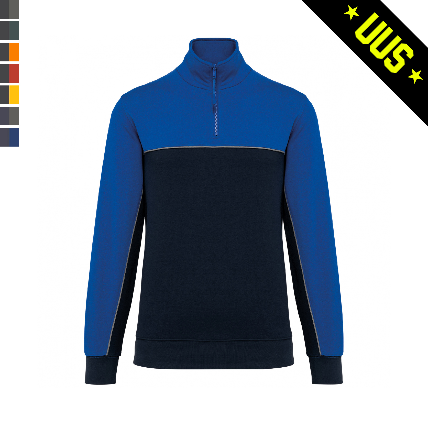 WK404 lühikese lukuga pusa, töörõivastus