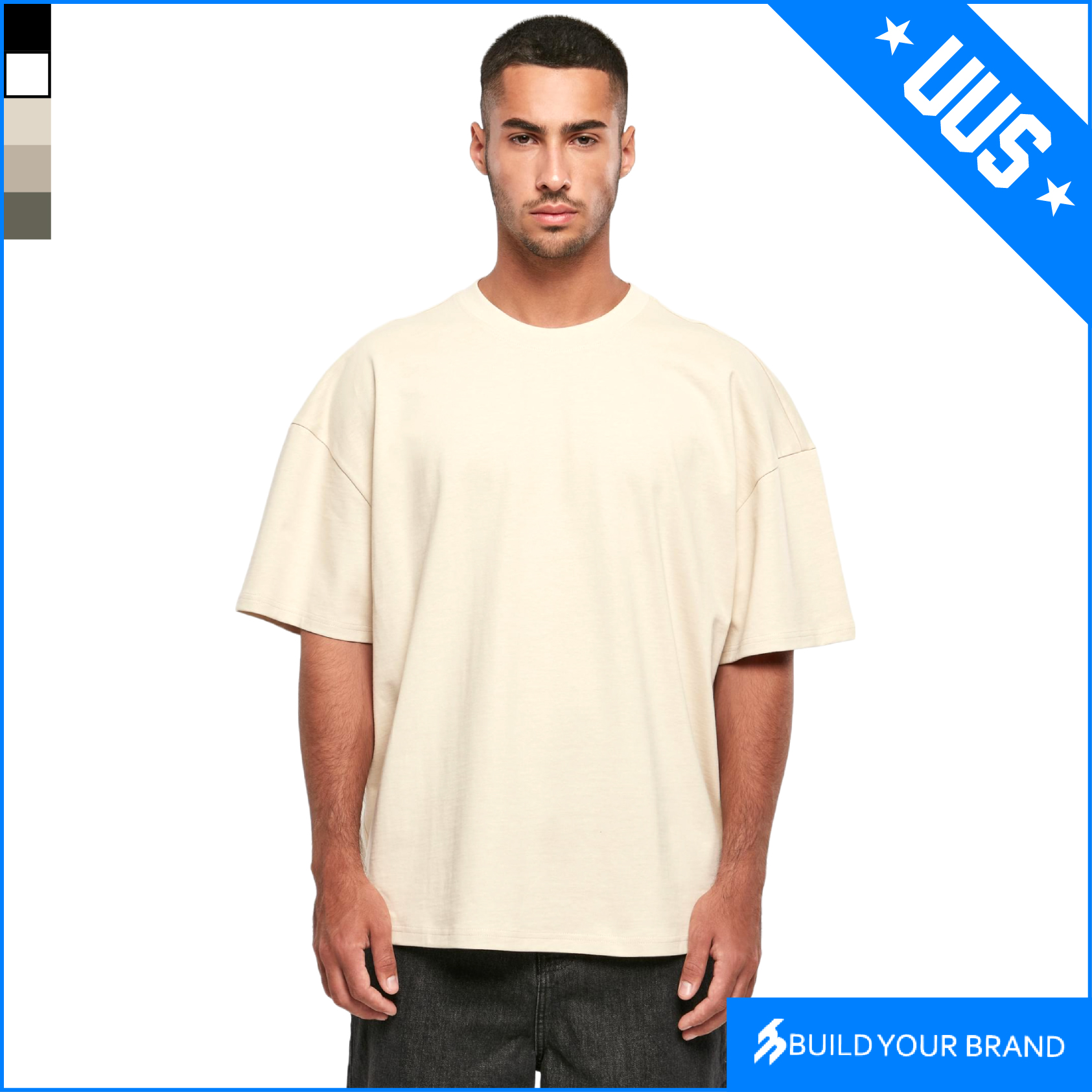 BY163 kvaliteetne oversized t-särk