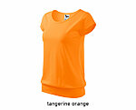 CITY mugav erilõikega naiste oranž särk