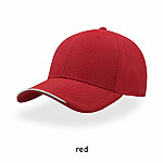 ESTORIL-S taaskasutatud kangast nokamüts, punane