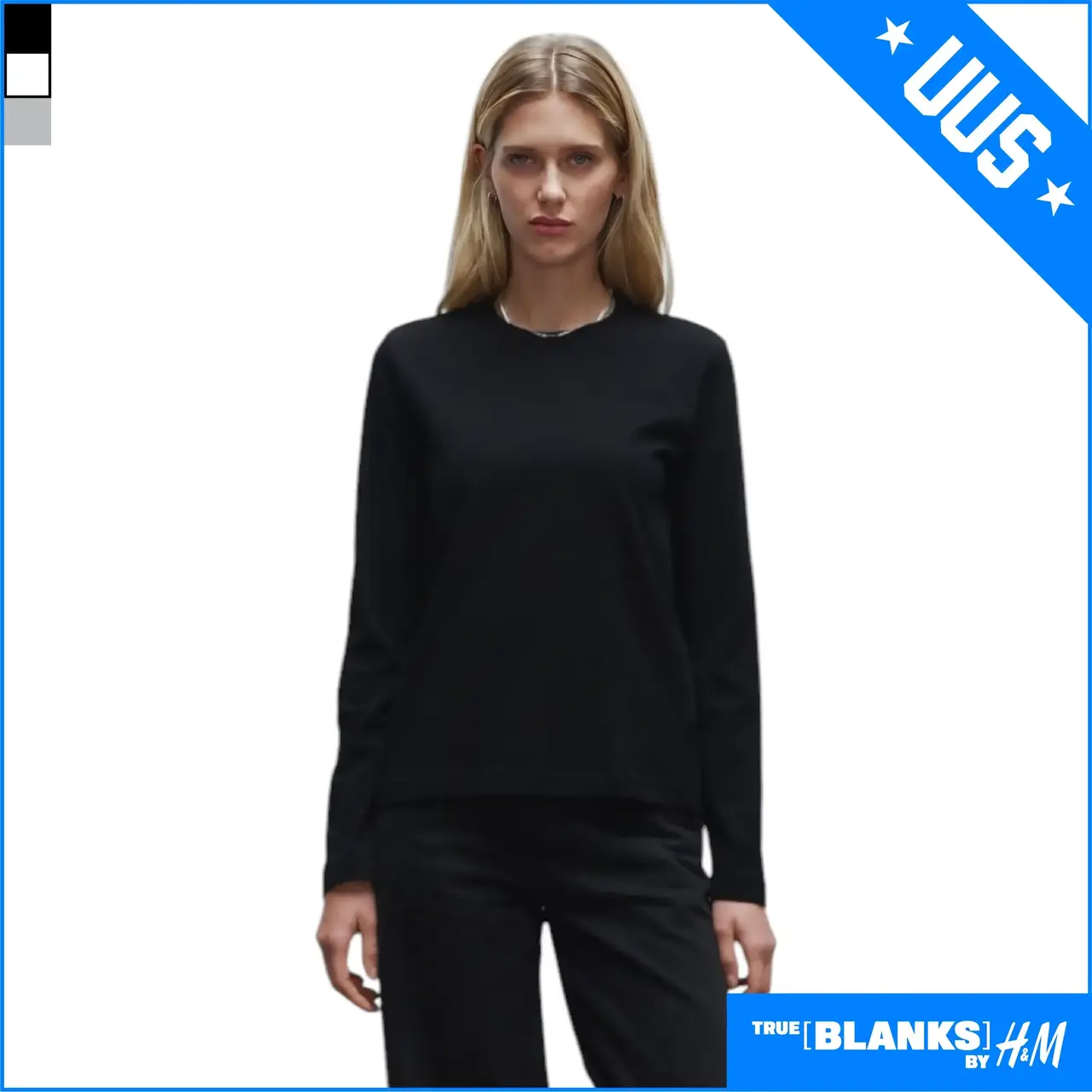 HM8354 H&M-i pikkade varrukatega särk naistele