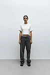 HM8749 H&M&#x27;i orgaanilisest puuvillast naiste crop top