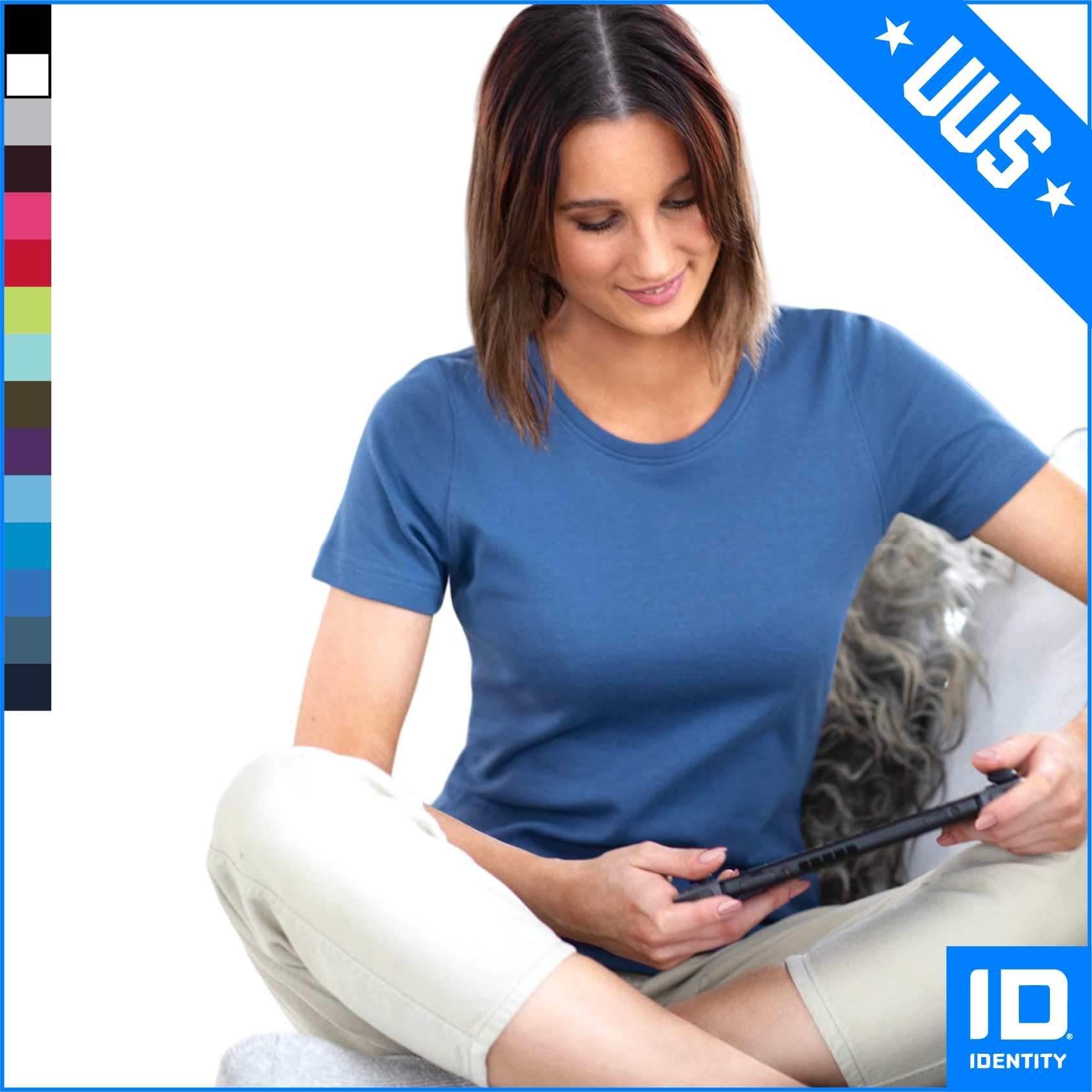 ID0508 naiste interlock t-särk