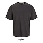 JJ3911 JACK & JONES//PRODUKT oversized unisex t-särk: tumehall