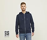 JJ3907 Jack & Jones luku ja kapuutsiga unisex pusa