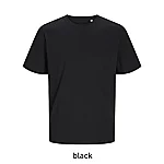 JJ7526 Jack & Jones unisex klassikaline t-särk: must