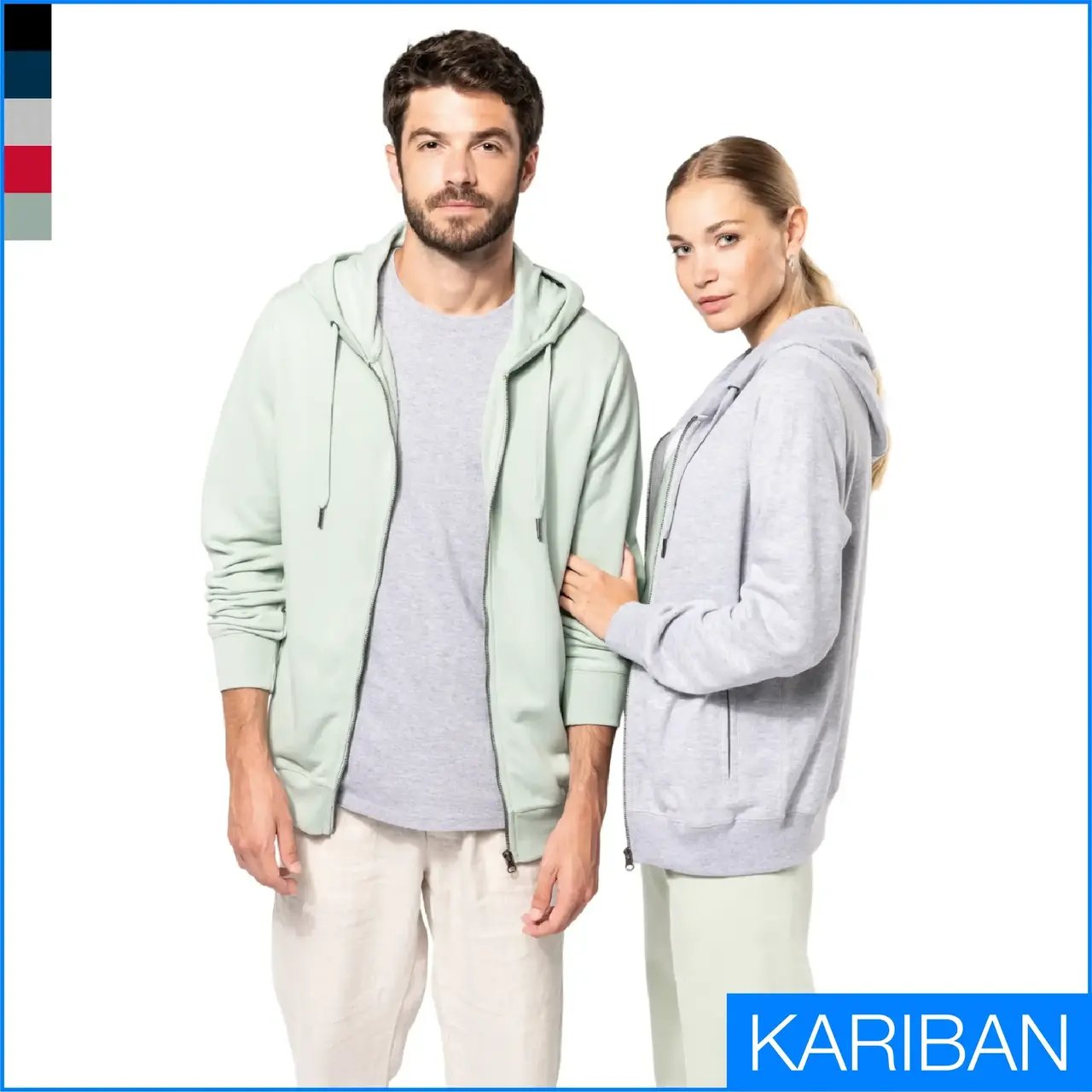 K4008 jätkusuutlikust kangast lukuga pusa